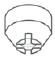 Корончатая крышка (керамика) № 9-5694 (C07-694) для плазмотрона Thermal Dynamics PCHM-52