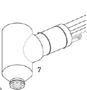 Корпус резака PCH-52 70° № 9-5642 (C07-642) для плазмотрона Thermal Dynamics PCHM-52