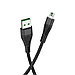 Дата-кабель U53 Micro USB 1.2м. 4А. черный Hoco, фото 5
