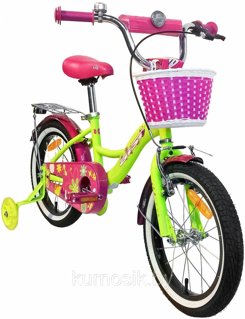 Детский велосипед AIST Lilo 16" желтый - фото 2 - id-p121550837
