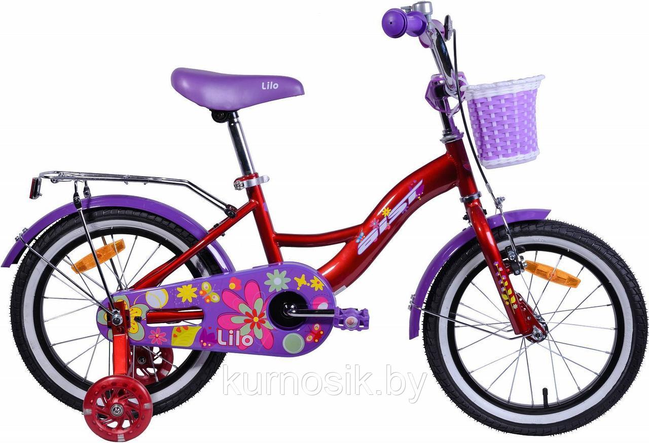 Детский велосипед AIST Lilo 16" желтый Красный - фото 1 - id-p121550965
