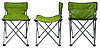Кресло TOURIST COMPACT TF-220  складное, до 100 кг, Сталь, фото 8