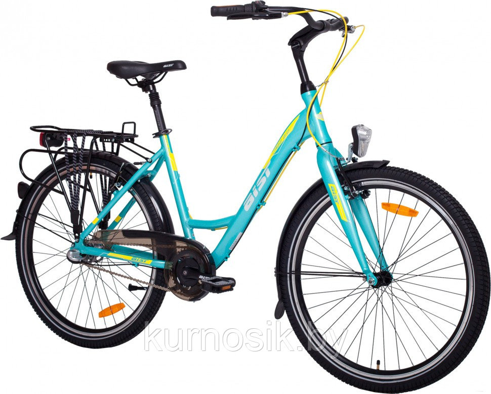 Городской велосипед AIST Jazz 2.0 26" голубой - фото 2 - id-p121560302