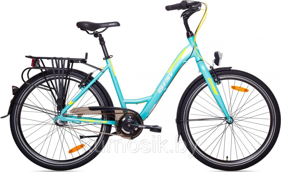Городской велосипед AIST Jazz 2.0 26" голубой - фото 1 - id-p121560302