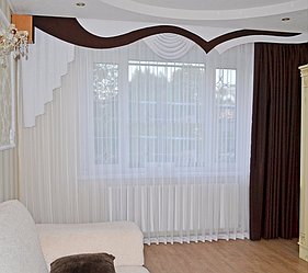 Комплект штор "ГРАНАДА" в гостиную и спальню-софт