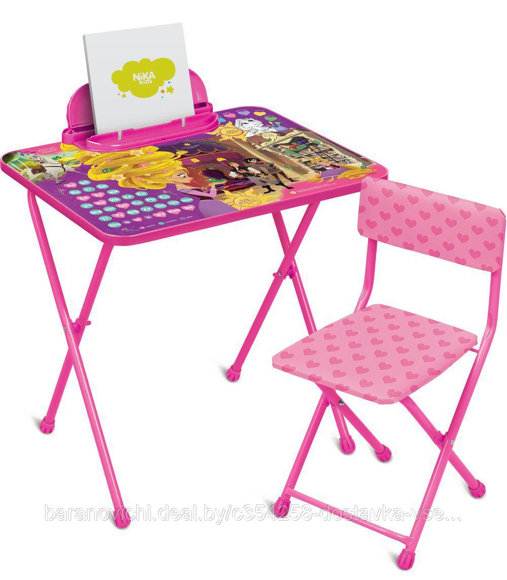 Комплект детской складной мебели для девочек с героями любимых мультфильмов от «DISNEY» — «Рапунцель»