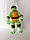 Фигурка черепашки-ниндзя Донателло (Donatello) 27 см., свет+звук, фото 3