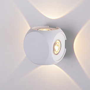 Настенный светильник 1504 TECHNO LED CUBE белый, фото 2