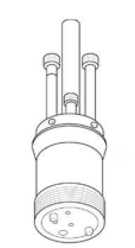 Высокочастотный разъем № 649-962 (C14-962) для плазмотрона Whitney IC300