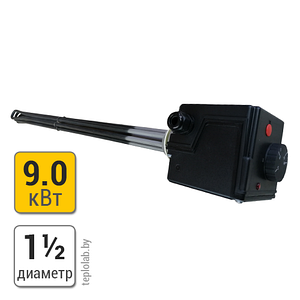 Электрический ТЭН с термостатом S-Tank 9 кВт, 380 В