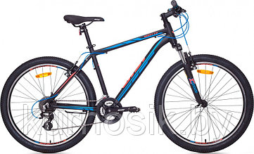 Горный велосипед AIST Rocky 2.0 26" черно-синий Черно-синий, 21"