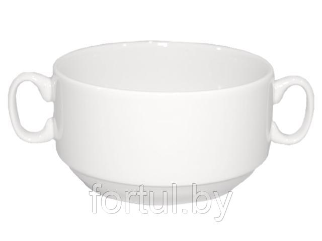 Чашка для бульона 470 см3 (белое изделие) - фото 1 - id-p121599502