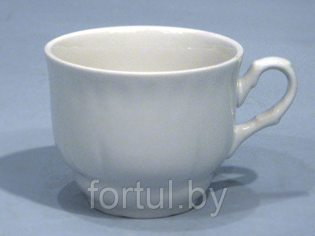 Чашка чайная "Тюльпан" объем 250 см3 (белое изделие)