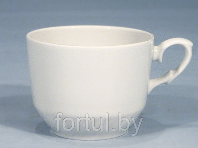 Чашка чайная "Кирмаш" объем 250 см3 (белое изделие) - фото 1 - id-p121602903