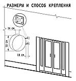 Вывеска консоль круглая односторонняя вывеска Изготовление Ключей, фото 2