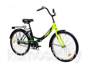 Подростковый велосипед Аist smart 24 1.0 сине-белый Черно-зеленый