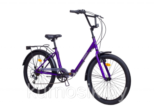 Подростковый велосипед Аist smart 24 2.1 Фиолетовый - фото 1 - id-p121603881