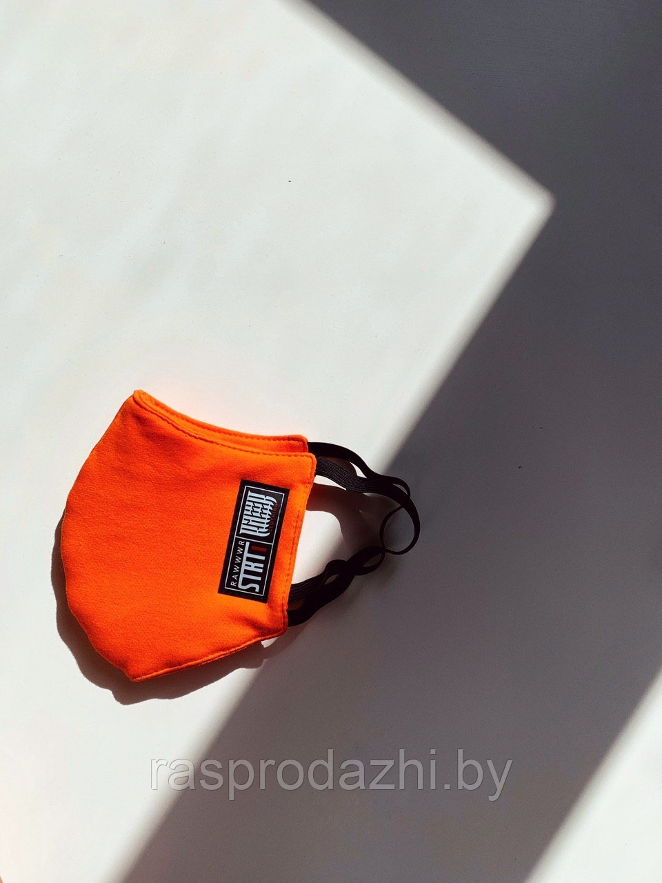 Повязка лицевая многоразовая дизайнерская Defender Orange (9-7579) - фото 1 - id-p121605452