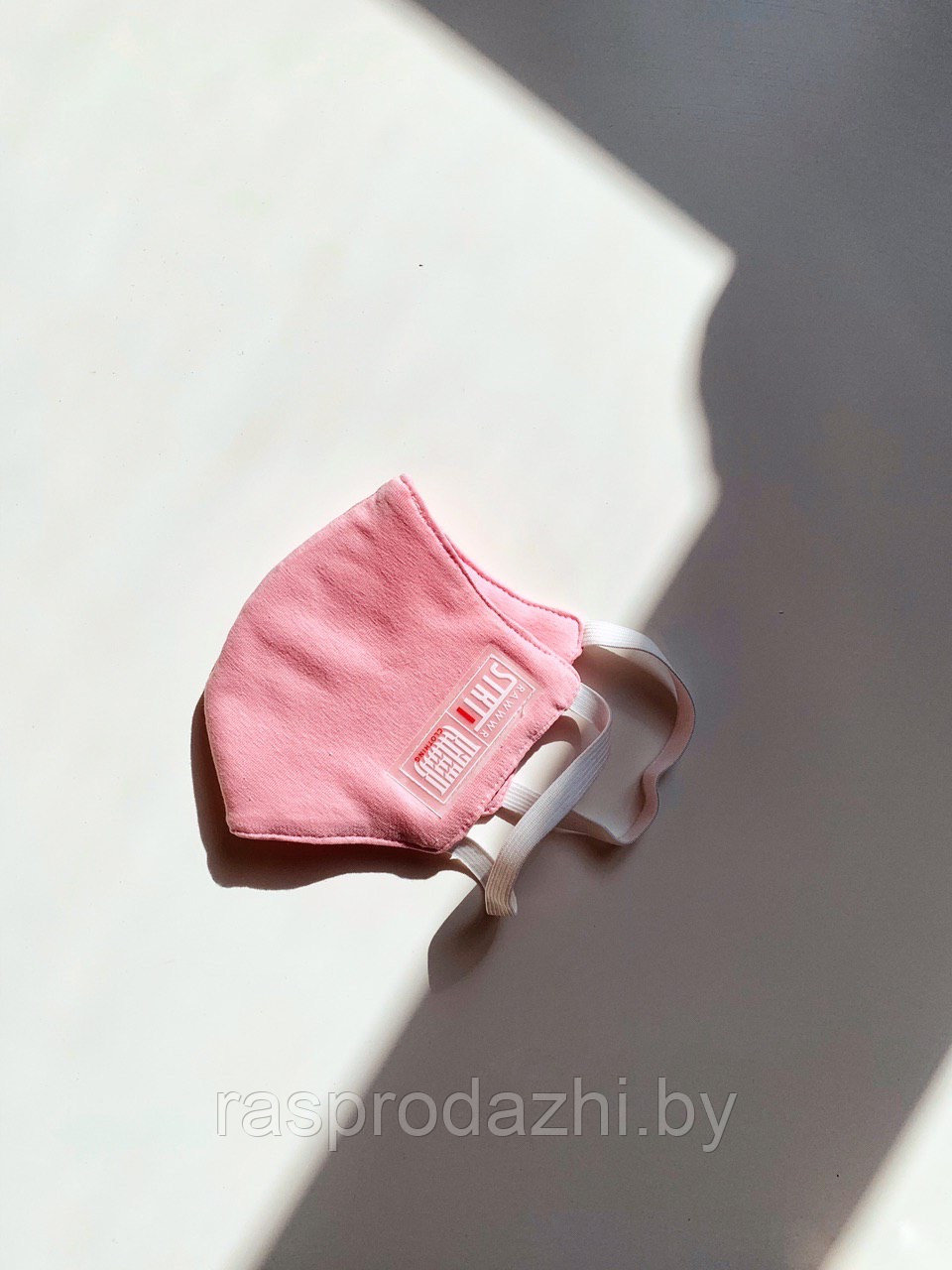 Повязка лицевая многоразовая дизайнерская Defender Pink (9-7579)