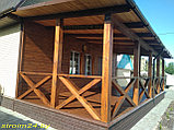 Открытая деревянная терраса, фото 4