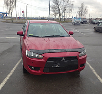 Дефлектор капота Mitsubishi Lancer (2007-) длинный [MSH08] VT52