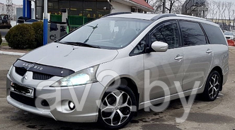 Дефлектор капота Mitsubishi Grandis (2003-2011) [MSH26] (VT52)