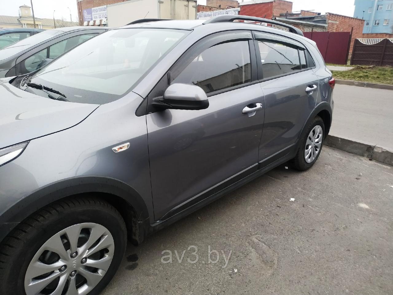 Ветровики Kia Rio X-line / Rio X 2017-2022 (ДК1243) - фото 3 - id-p85280304