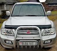 Дефлектор капота Mitsubishi Pajero (2000-2006) [MSH12] (VT52)