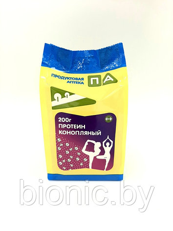 Протеин конопляный, "Продуктовая Аптека" (пакет 4 ребра) 200г. 1/15, фото 2