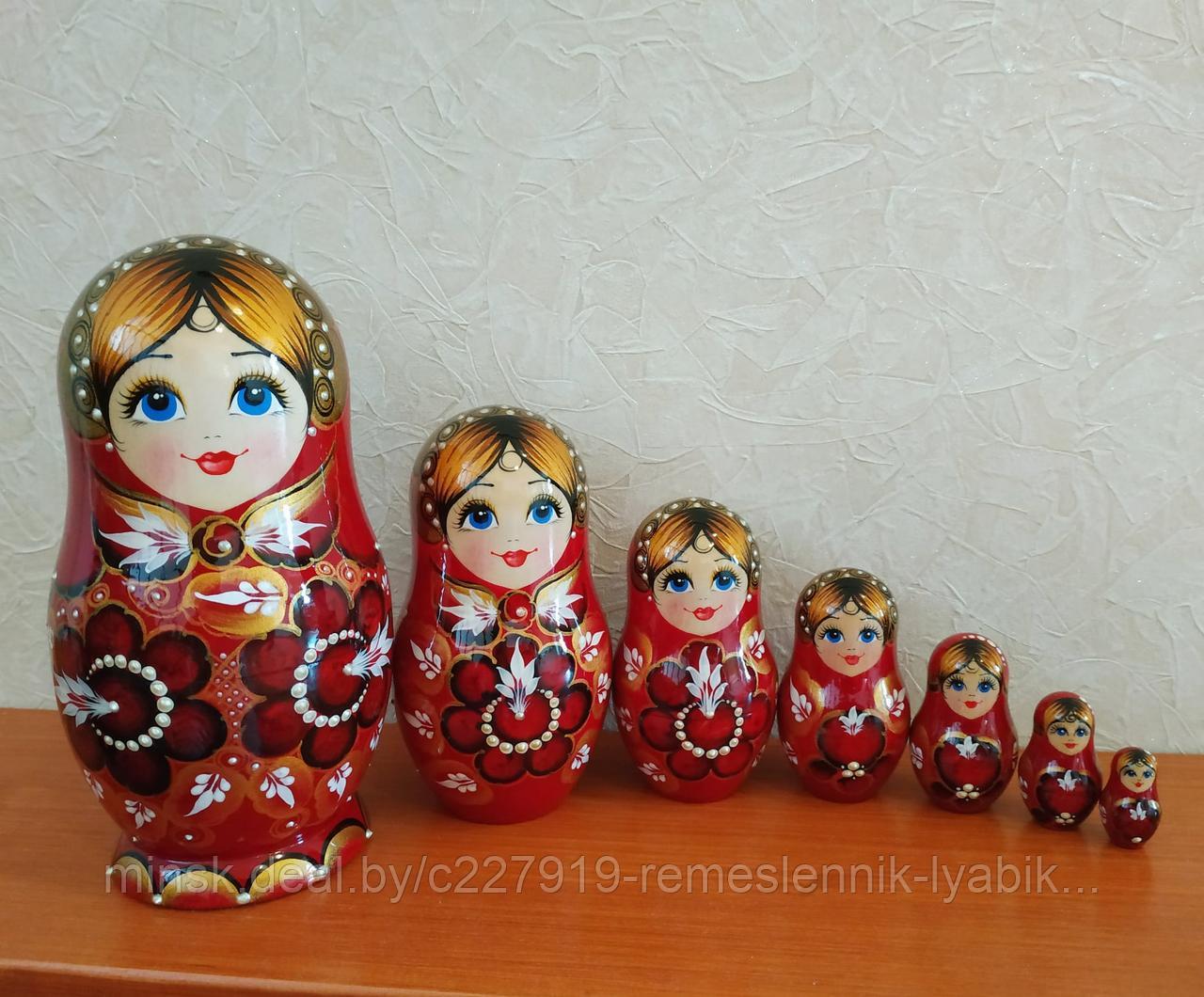 Матрёшка на 7 частей! Ручной работы! Матрёшка в Минске!