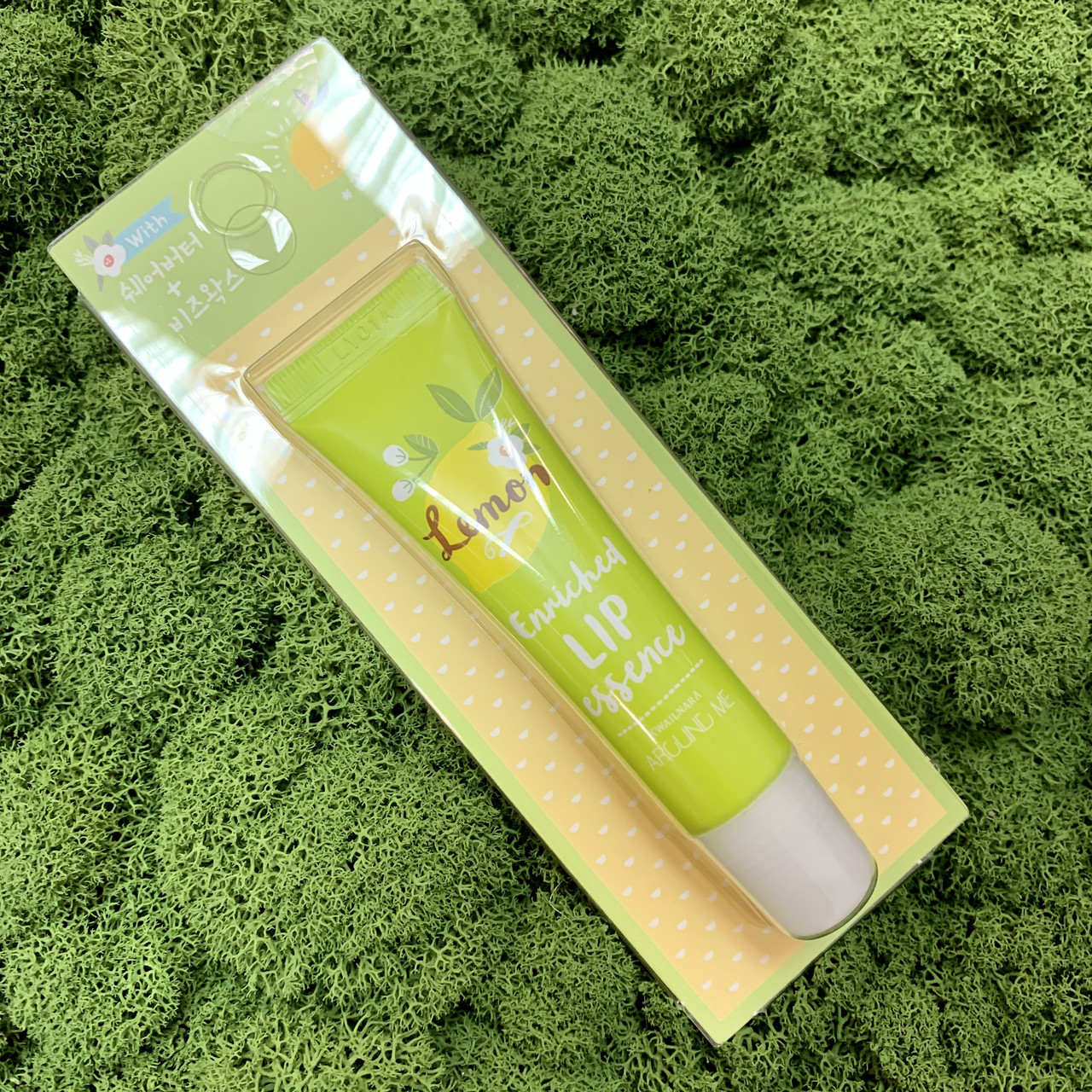 Эссенция для губ с экстрактом лимона WELCOS Around Me Enriched Lip Essence Lemon, 8.7 гр - фото 1 - id-p121677431