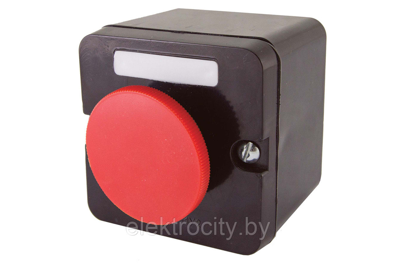 Пост кнопочный ПКЕ 212-1 красный гриб IP40 TDM - фото 1 - id-p121677669