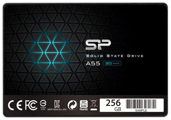 SSD Silicon-Power Ace A55 256GB SP256GBSS3A55S25 - фото 1 - id-p121689306