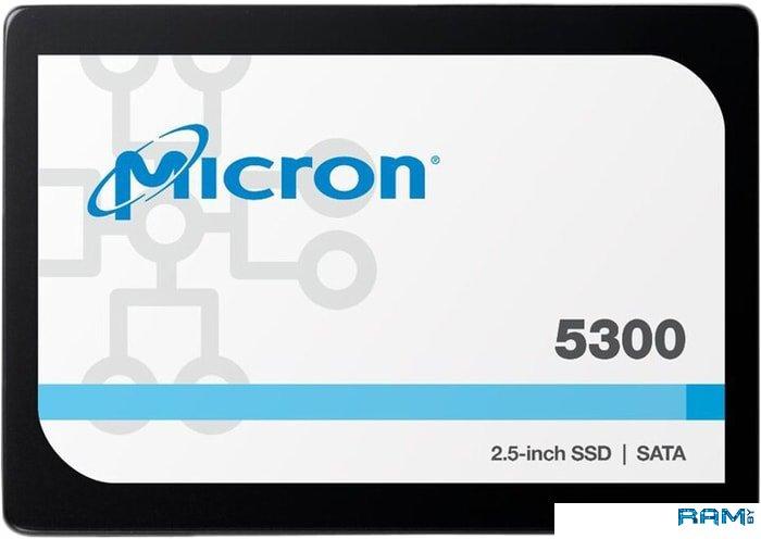 SSD Micron 5300 Pro 480GB MTFDDAK480TDS-1AW1ZABYY - фото 1 - id-p121689874