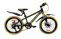Велосипед Greenway Zero 20" (черно-желтый)