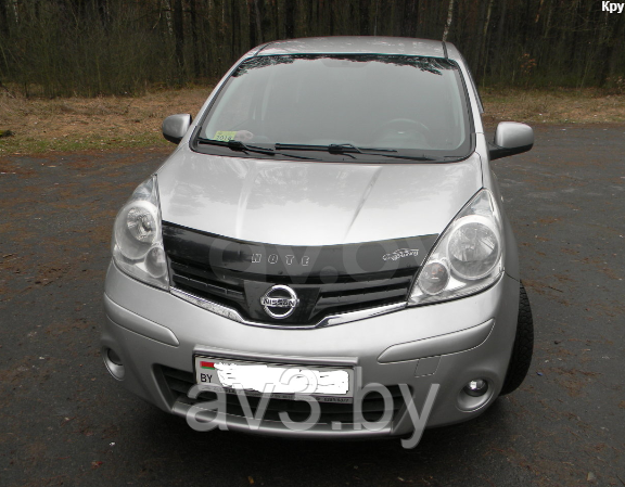 Дефлектор капота Nissan Note (2009-2014) [NS41] VT52