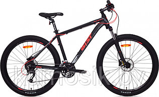 Горный велосипед AIST Slide 3.0 27.5" черно-красный