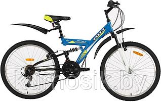 Горный велосипед Foxx Attack 24" синий