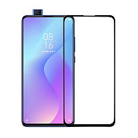 Защитное стекло для Xiaomi Mi 9T с полной проклейкой (Full Screen), черное