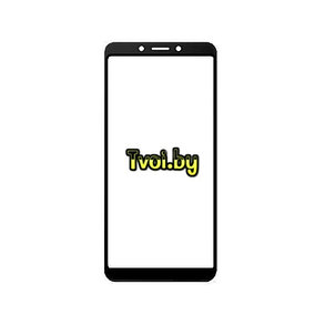 Защитное стекло для Xiaomi Redmi 6a с полной проклейкой (Full Screen), black, фото 2