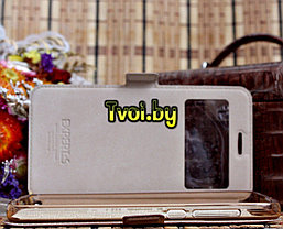 Чехол для Huawei P9 Lite mini книга с окошком Experts, золотой, фото 2