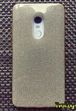 Чехол для Xiaomi Redmi Note 4 накладка Fashion (3 в 1), золотой, фото 2