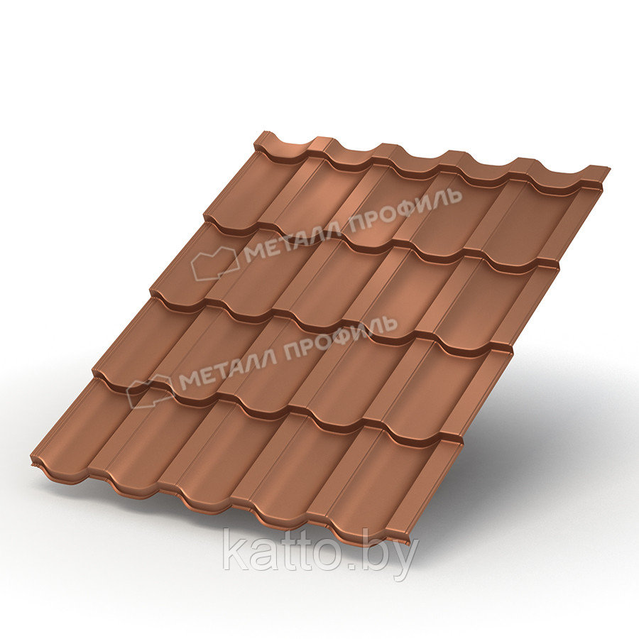Металлочерепица Трамонтана, PURMAN Argillite metallic