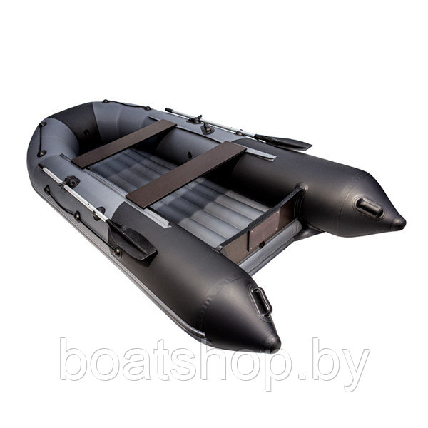 Надувная моторно-килевая лодка Таймень NX 3600 НДНД PRO графит/черный - фото 2 - id-p121695310