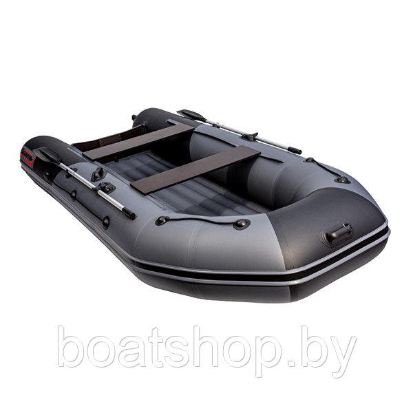 Надувная моторно-килевая лодка Таймень NX 3600 НДНД PRO графит/черный - фото 3 - id-p121695310