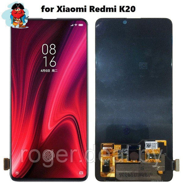Экран для Xiaomi Redmi K20, K20 Pro с тачскрином, цвет: черный (оригинал, переклейка) - фото 1 - id-p111035026