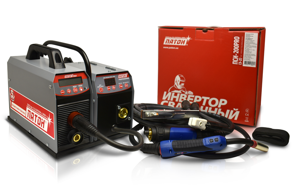 Инверторный цифровой полуавтомат ПАТОН ПСИ-250PRO (15-4) 220В