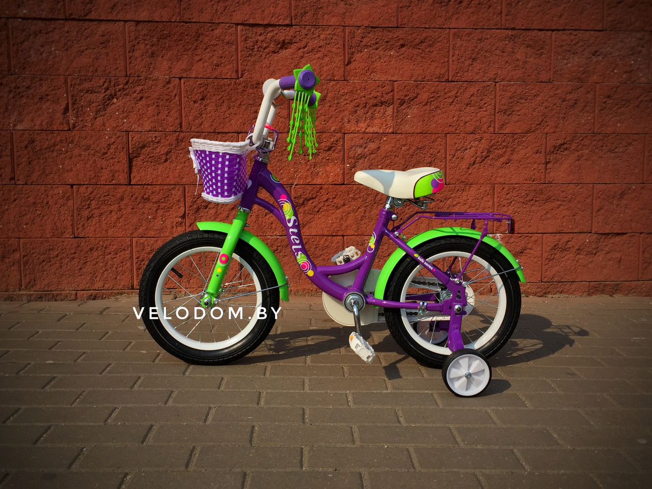 Велосипед детский Stels Jolly 14" фиолетовый - фото 2 - id-p94049609