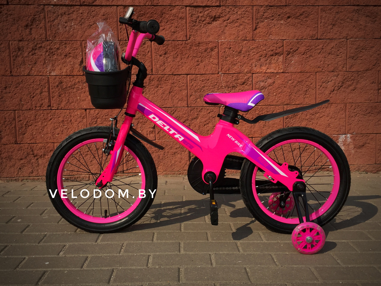 Велосипед детский Delta Prestige 16" розовый