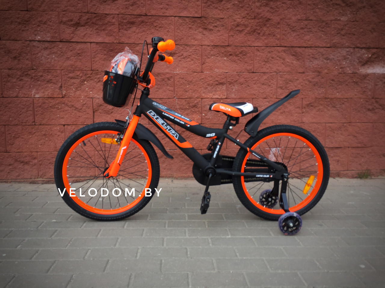 Delta Sport-20" черный/оранжевый